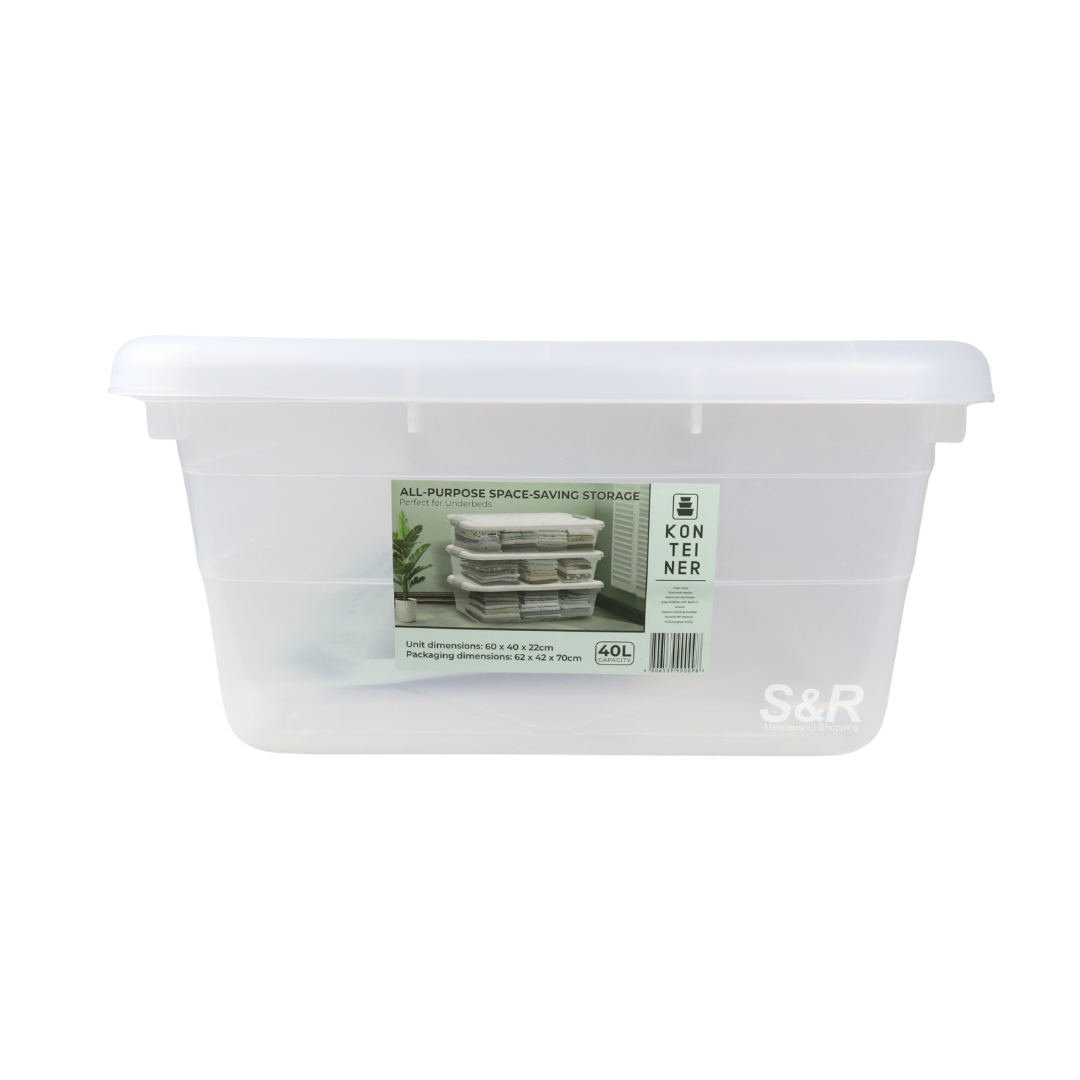 Konteiner All-Purpose 40L Space-Saving Storage